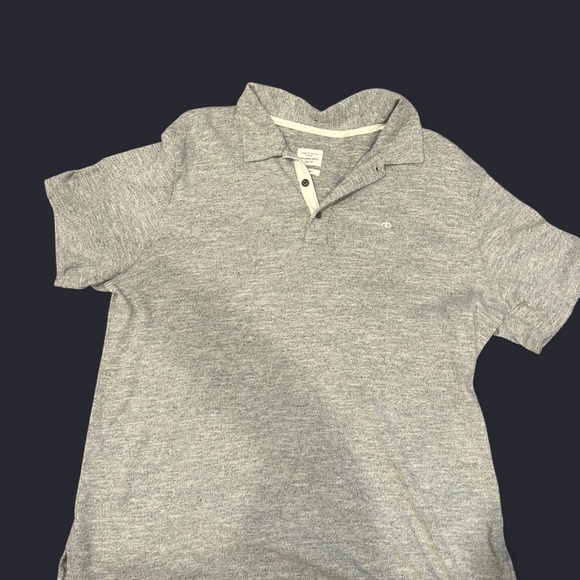 rag & bone Other - Rag & Bone Heather Gray Polo Shirt